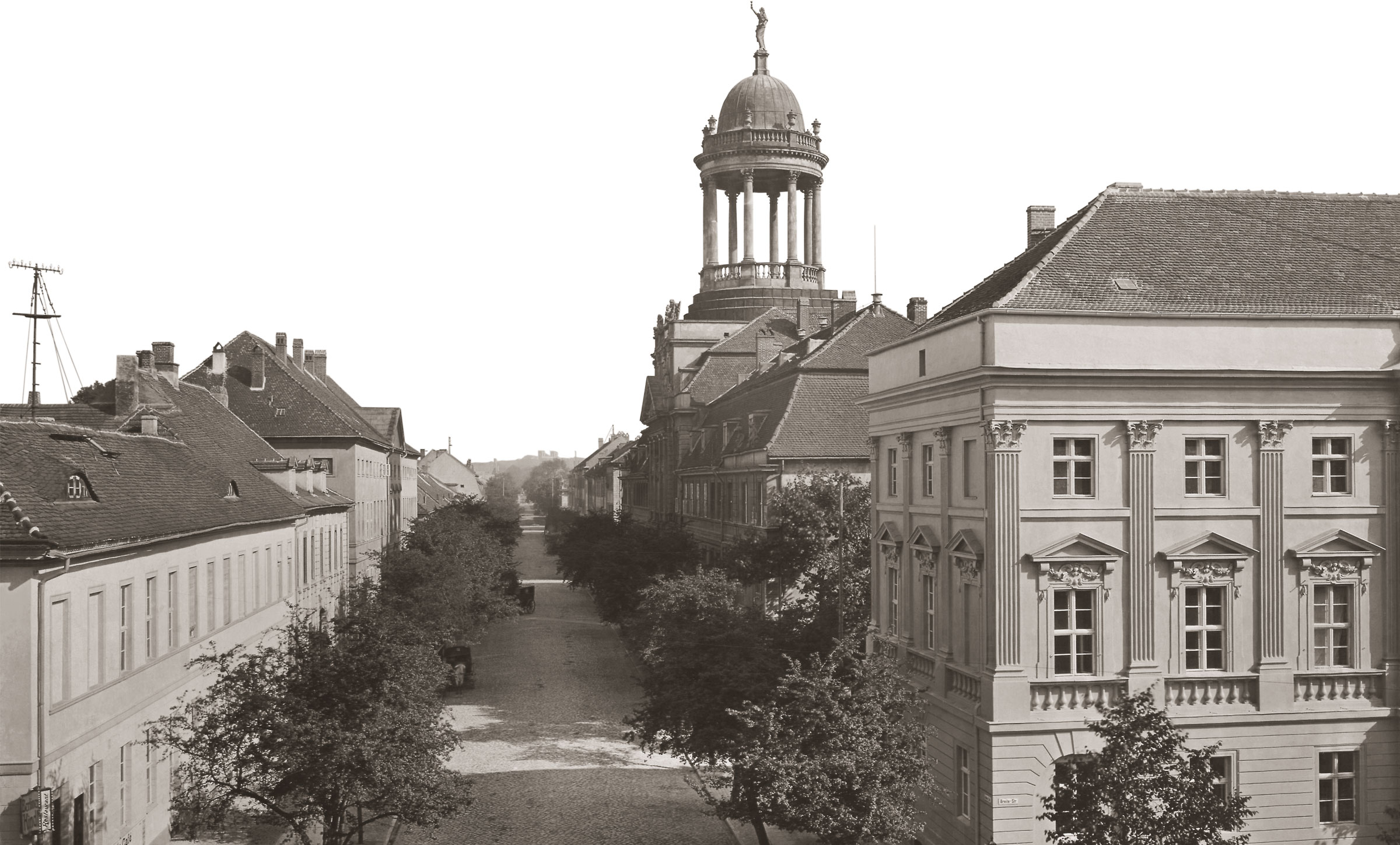 Hintergrund historischer Potsdam-Kalender 2025